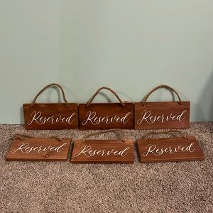 Reserved signs